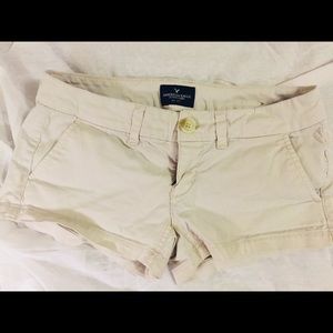 American Eagle khaki shorts